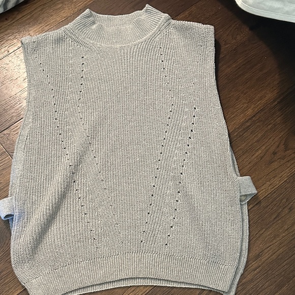 Pilcro Sleeveless Knit Sweater Vest - Picture 1 of 3